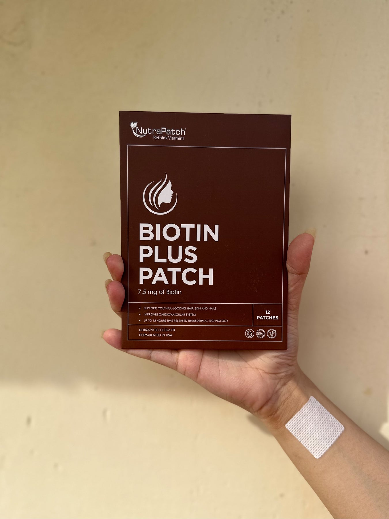 Biozin Plus Biotin Plus Patch – NutraPatch